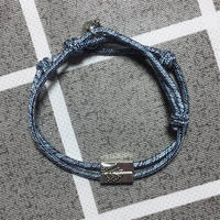 Bracelet attrayant magnétique de couples une paire de vœux simples vœux étoile lune souriant copines hommes et femmes accessoires corde
