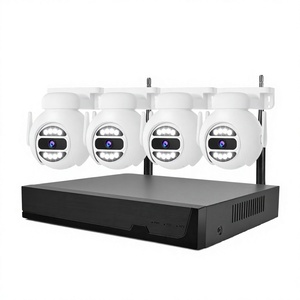 Système de caméra de sécurité sans fil 5MP, vision nocturne couleur, capteur CMOS, grand angle, WiFi, audio bidirectionnel, HDD/Cloud, <span class=keywords><strong>NVR</strong></span> <span class=keywords><strong>16</strong></span> <span class=keywords><strong>canaux</strong></span> - Product Image 4