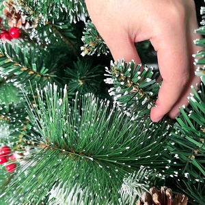 Nhà Máy Giá trang trí nhân tạo thông kim Cây giáng sinh kỳ nghỉ PE PVC Xmas <span class=keywords><strong>Red</strong></span> Berry <span class=keywords><strong>Tree</strong></span> - Product Image 4