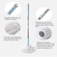 Tête de serpillière de nettoyage domestique de luxe, fabricants de serpillières durables, serpillière de nettoyage des sols