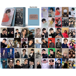 KPOP Idol 55pcs/caja ATEEZ 2026 Season's Greetings Fototarjetas de Papel Holográfico Tarjeta Lomo Láser - Product Image 2