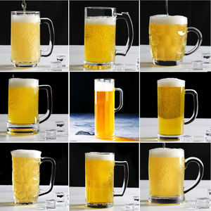 Grands verres à <span class=keywords><strong>bière</strong></span> lourds avec poignée, verres à <span class=keywords><strong>bière</strong></span> classiques, style <span class=keywords><strong>verre</strong></span> à <span class=keywords><strong>bière</strong></span> <span class=keywords><strong>extra</strong></span> large, super mug - Product Image 2