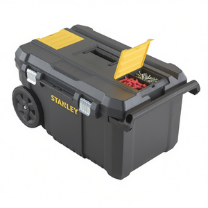 Caja de herramientas Stanley con ruedas, capacidad de 20 pulgadas, almacenamiento rodante para herramientas y ferretería - Product Image 2