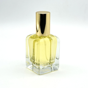 Kostenlose Probe 30ml 50ml klare runde Luxus duft leere Parfüm flasche mit silberner Parfüm-Sprüh pumpe Aluminium kappe - Product Image 2