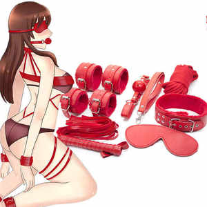 가죽 속박 성인용품 BDSM 속박 성인용품 7종 세트 - Product Image 1