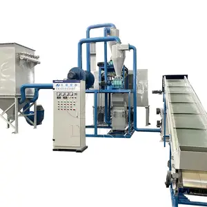 Metal Extracting Computer Board Recycling Plant Electronic Waste Scrap PCB Board CCL Crushing Separation Recycling Machine