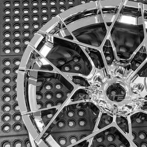 Jantes en alliage forgé chromées XL Racing Car 5x112 5x120 5x114.3 17 18 <span class=keywords><strong>19</strong></span> 20 21 22 23 24 pouces pour BMW Mercedes Porsche Tesla Audi - Product Image 3