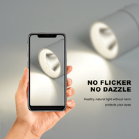 Nouveau produit LOSO : Spot LED encastré au plafond en aluminium pliable pour bureau, hôtel, salon, 7W, 10W, 15W