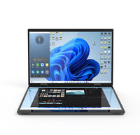 Ordinateur portable Core I7 Double écran 16 + 14 pouces Intel Core I7 16gb Ram Ordinateur portable de jeu Ordinateur portable