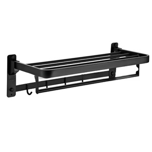 Toallero de Baño de Aluminio para Montar en la Pared, 24 Pulgadas, Duradero, Resistente al Óxido, Ahorra Espacio, Diseño Minimalista - Product Image 4