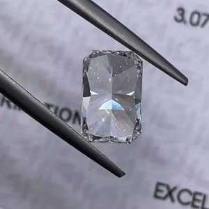 Diamants de laboratoire certifiés IGI, taille radiant, 1,5-4,5 carats, couleur D, pureté VVS1 VS2, marque <span class=keywords><strong>Huacan</strong></span>, prix de gros pour la fabrication de bijoux - Product Image 4