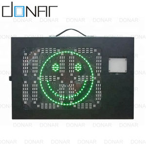 Panneau d'affichage radar de vitesse avec visage souriant/cri à énergie solaire pour avertir les conducteurs avec vitesse et limite de vitesse - Product Image 3