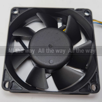 Nouveau Foxconn 24V 48V DC12V 0.50A EC AC 70X70X25mm 7025 7CM 4 fils PWM haut Volume d'air CPU Dissipation thermique PVA070G12Q ventilateur de refroidissement