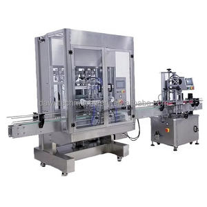 Máquina de Llenado y Tapado de Botellas Ultrasónica de Acero Inoxidable SZHX, 1-8 Cabezales, para Botellas de Plástico y Vidrio - Product Image 4