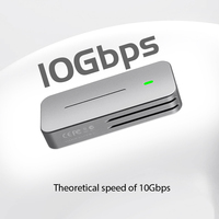 ITGZ M.2 NVME SSD Case SSD Enclosure M2 2230 2242 USB-C USB C ke Mini Portabel Eksternal