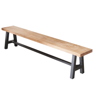 <span class=keywords><strong>Banc</strong></span> de salle à manger rectangulaire long en bois massif de style campagnard américain, pouf, table à thé, canapé, personnalisation, démontage, assemblage - Product Image 1