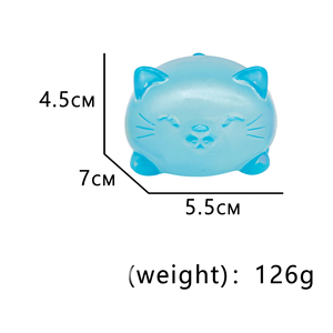 Nouvelle Sortie : Jouet Squishy en TPR de 7 cm, Série Maltose Chaton, Portable, Anti-stress, Cadeau pour Enfants et Adultes, Idéal pour les Journées Chargées et pour Booster l'Humeur - Product Image 5