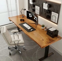 Escritorio de Oficina Ergonómico y Moderno con Altura Ajustable Eléctrica de Doble Motor, Mesa Inteligente para Computadora, Resistente y Sólida