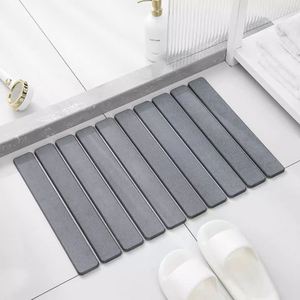 Tapis de bain pliable en terre de diatomée à séchage rapide, antidérapant et super absorbant pour salle de bain - Product Image 3