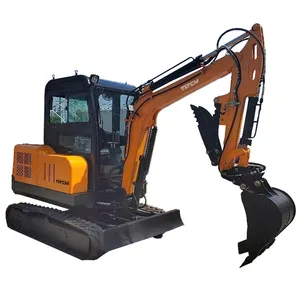 Novo rinoceronte TL20/TL25/TL35 mini bagger, 2 ton 2.5ton 3.5ton mini escavadeiras máquina de escavação com balanço boom