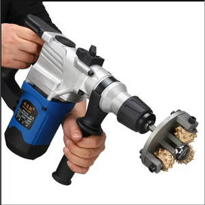 Scarificateur à béton électrique, machine à ébrécher les surfaces en béton 220V haute efficacité pour murs, sols, ponts et pontades - Product Image 4