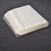 Sacs en plastique OPP transparents refermables avec impression de logo personnalisée, matériaux recyclés pour l'emballage des chaussures et des chaussettes