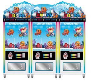 <span class=keywords><strong>Real</strong></span> Fish Catch Pesca Diversión Grúa Juego Máquina que funciona con monedas Niños <span class=keywords><strong>Arcade</strong></span> Máquinas de pesca expendedoras - Product Image 1