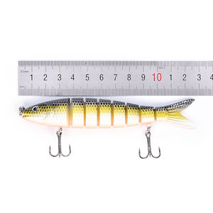 Appât articulé flottant et coulant pour la pêche, <span class=keywords><strong>leurre</strong></span> pour attraper des poissons tels que les aloses, avec Wobblers, nageur, bas prix, 127mm, 22g, 1 pièce - Product Image 2
