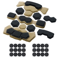 Rembourrage en mousse de remplacement pour casque tactique Eva Foam Soft Comfort Coussinets pour casque tactique Coussin pour casque en mousse à mémoire de forme