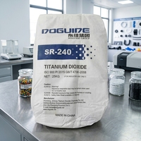 Doguide SR-240 TiO2 Dioxyde de titane rutile, pigment anti-décoloration à bonne brillance pour pâte de couleur pour composé de caoutchouc PVC souple