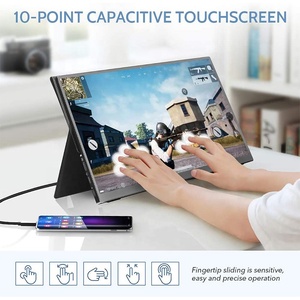 2023 15.6 inch màn hình cảm ứng 17.3 "1080P WIFI di động USB IPS hiển thị 4K 144Hz chơi game xách tay màn hình với pin - Product Image 2