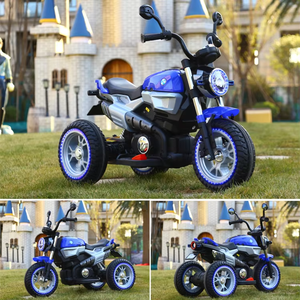 Hot Sale Electric <b>6V</b>/12V Rechargeable Ride-On Motorcycles for Kids Unisex Plastic Wheel Toys From China - Product Image 6