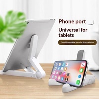 Support universel pliable pour tablette et téléphone, anti-tremblement, multifonctionnel et portable pour les utilisateurs paresseux