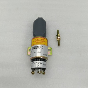 227-1046 2271046 โซลินอยด์วาล์ว Flameout 24 VDC เหมาะสำหรับรถขุดตีนตะขาบ E315C เครื่องยนต์ดีเซล 3046 อุปกรณ์เสริมรถขุด - Product Image 6