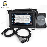 Tablette de diagnostic Truckbrother Genuine -Benz avec outil Star C6 Mb Sd Connect Xentry Windows 12-24V OBD/USB Version 2024