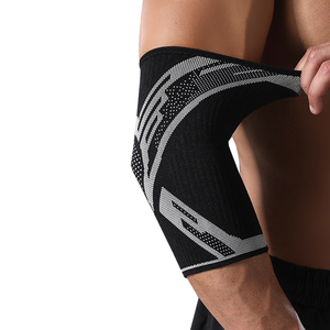 Penyangga Siku Bernapas dengan Bantalan Kompresi yang Dapat Disesuaikan untuk Perlindungan Olahraga & Kerja - Product Image 4