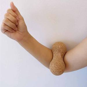 Kork-Massageroller-Set - Enthält Erdnuss-Massageroller Mini-Roller - Tragbarer Langlebiger Körpermassager Yoga-Block für den Rücken - Product Image 6