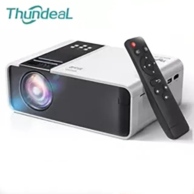 ThundeaL HD TD90W Mini Proiettore Native 1280x720P LED Android WiFi Proiettore Video Home Cinema 3D Smart Movie Game Proyector