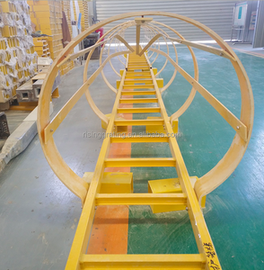 Échelle étagée en acier de toit peint jaune de haute qualité, 1 pièce, <span class=keywords><strong>pour</strong></span> <span class=keywords><strong>chat</strong></span>, échelle de sécurité - Product Image 5