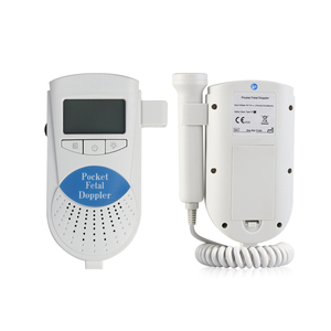 510k अनुमोदित ओएम डिजिटल चिकित्सा उपकरण बेबी हृदय दर मॉनिटर गर्भावस्था के लिए पोर्टेबल भ्रूण डोप्लर अल्ट्रासाउंड उपकरण - Product Image 6