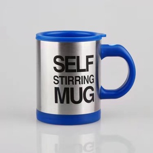 Taza de Café Automática Giratoria de Acero Inoxidable de Doble Capa con Diseño Lindo, Estilo Botella, Creativa, para Regreso a Clases - Product Image 5