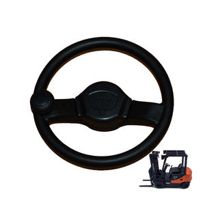 Volante Doosan para Montacargas Eléctrico Bobcat D30NXV D30NXP, 3 Radios, Plástico, Estilo Clásico, Número de Pieza ZX0004105 - Product Image 3