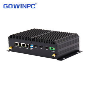 มินิพีซีอุตสาหกรรม พร้อมพอร์ต LAN แบบ Quad Intel รุ่นที่ 6 Core i7/i3 แรม DDR4 พอร์ต COM 6 พอร์ต HDMI 3 พอร์ต GPIO สำหรับ BMS และระบบอัตโนมัติในอาคาร - Product Image 1