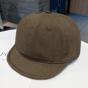 Casquette de baseball unisexe Dairui vintage à visière courte, 6 panneaux, en coton respirant, denim, velours, broderie 3D, boucle métallique, décontractée pour le quotidien - Product Image 5