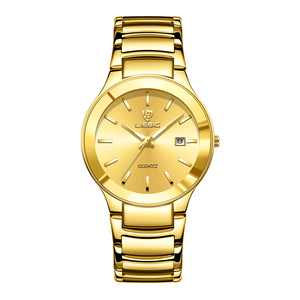 Relojes de Lujo Skmei L1034MTGD para Parejas, Reloj de Hombre de Acero Inoxidable Dorado, Resistente al Agua, Orologio Uomo - Product Image 4