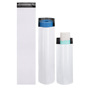 Sac d'expédition blanc Yuexing, long et épais, pour tapis de yoga, emballage étanche pour canne à pêche, sac de messagerie 100 % matériau pur - Product Image 1