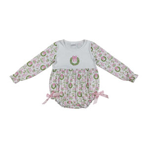 RTS, venta al por mayor, ropa para niños, niñas pequeñas, Pelele de manga larga de Navidad, diseño de otoño, Pelele para bebé, ropa de diseño de primavera y otoño - Product Image 1