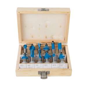 Silverline 12mm TCT Router Bit Set 12pce 12mm - Product Image 2