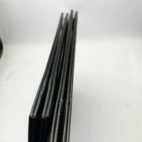 Porte-documents vertical A4 en cuir PU noir avec logo embossé, porte-certificat, couverture de diplôme pour récompenses et certificats