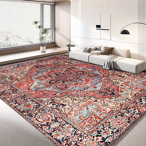 <span class=keywords><strong>Tapis</strong></span> et carpettes carrés en velours persan imprimés en 3D, lavables, modernes et faciles <span class=keywords><strong>d</strong></span>'<span class=keywords><strong>entretien</strong></span> pour salon - Product Image 3